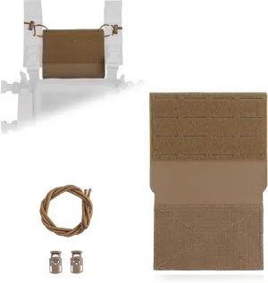 Tactical Chest Rig Mag Pouch MOLLE Holder, Multifunctional Chest Panel Hunting Airsoft Chesty Navigation Front Panel Expansion Gear