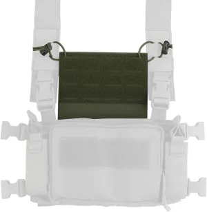 Tactical Chest Rig MOLLE Mag Pouch, Multifunctional Airsoft Hunting Panel, Front Navigation Gear Expansion System