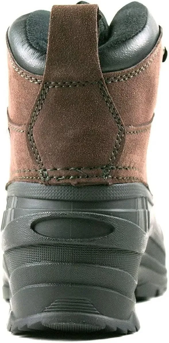 Tanleewa Waterproof Men Snow Boots Leather Winter Shoes Non-Slip Insulated Warm Winter Boots Fashion Boots