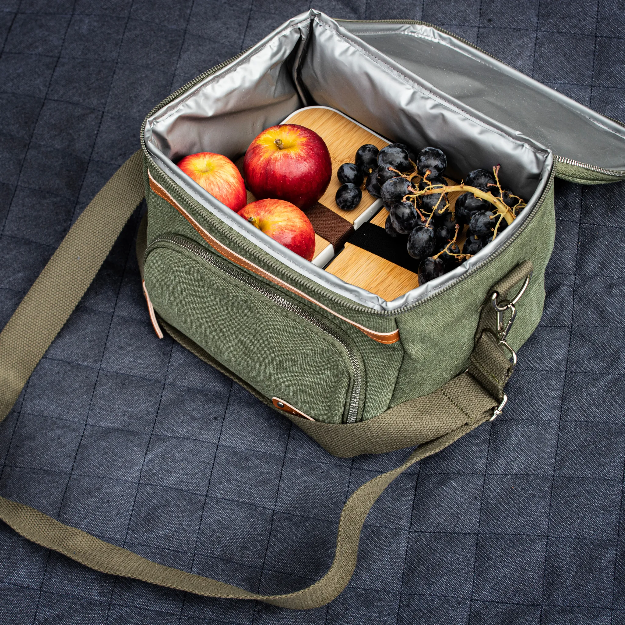 Tempa | Kayce | Olive Green Insulated Cooler Bag