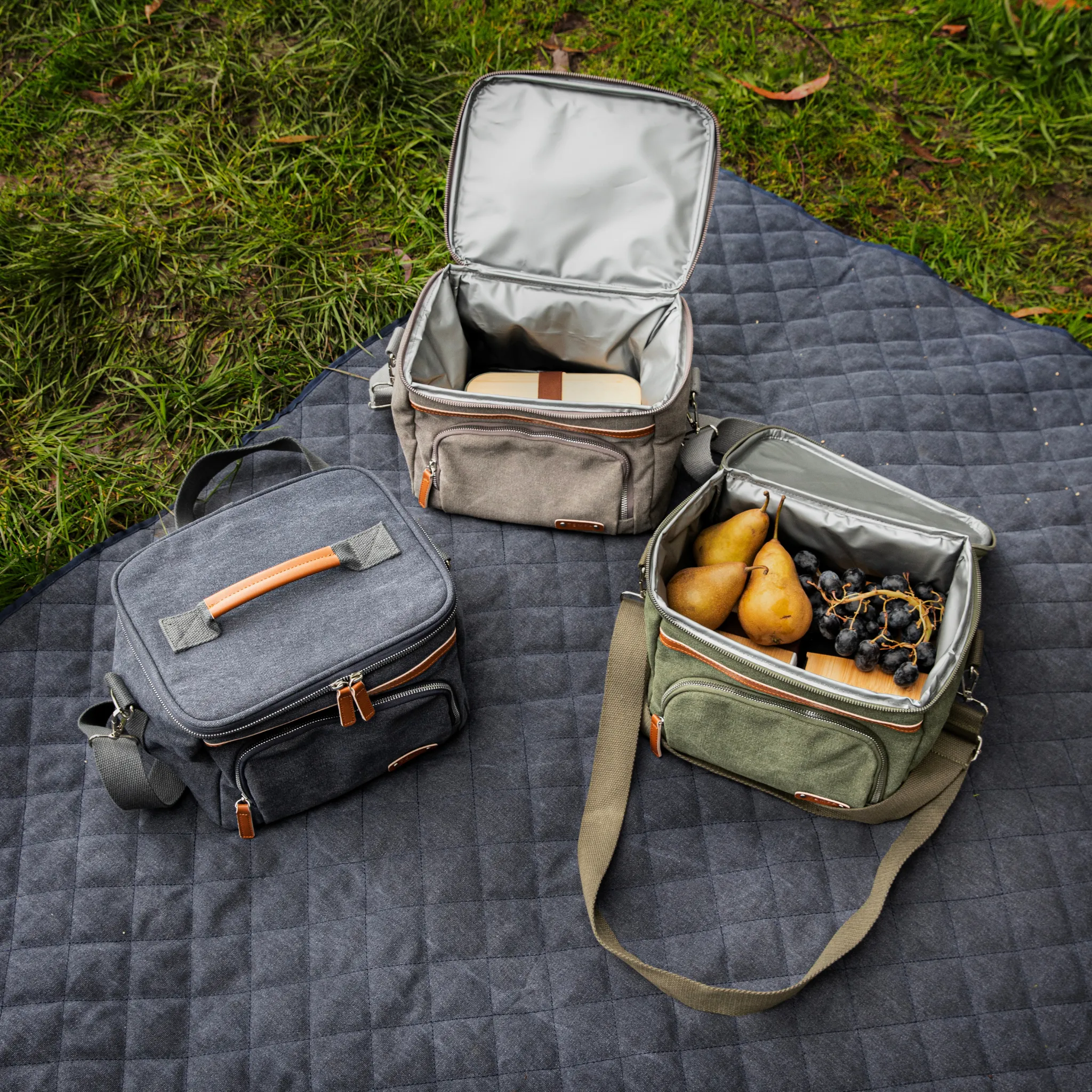 Tempa | Kayce | Olive Green Insulated Cooler Bag