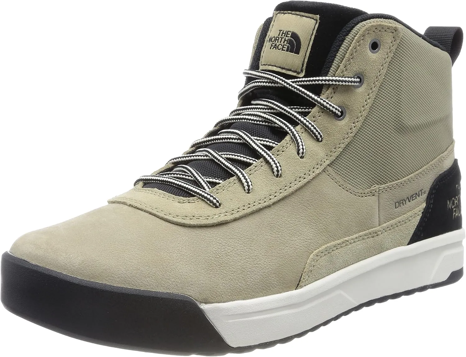THE NORTH FACE Men's Larimer Mid WP, 9, TNF Black/Vintage Khaki