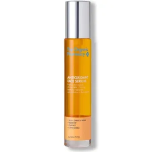 The Organic Pharmacy Antioxidant Face Firming Serum for All Skin Types, Antioxidants Reducing Puffiness, Fine Lines and Wrinkles, Brightens Acne Scars, 1.18 Ounce