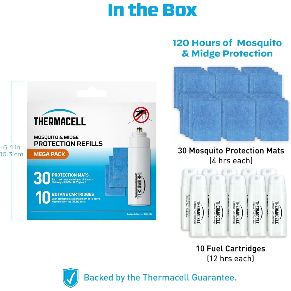 Thermacell Mosquito & Midge Repeller Refills - Mega Pack