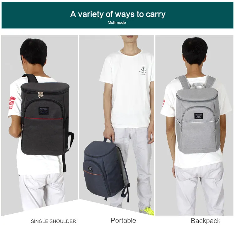 Thermal Backpack Waterproof Cooler Bag 20L
