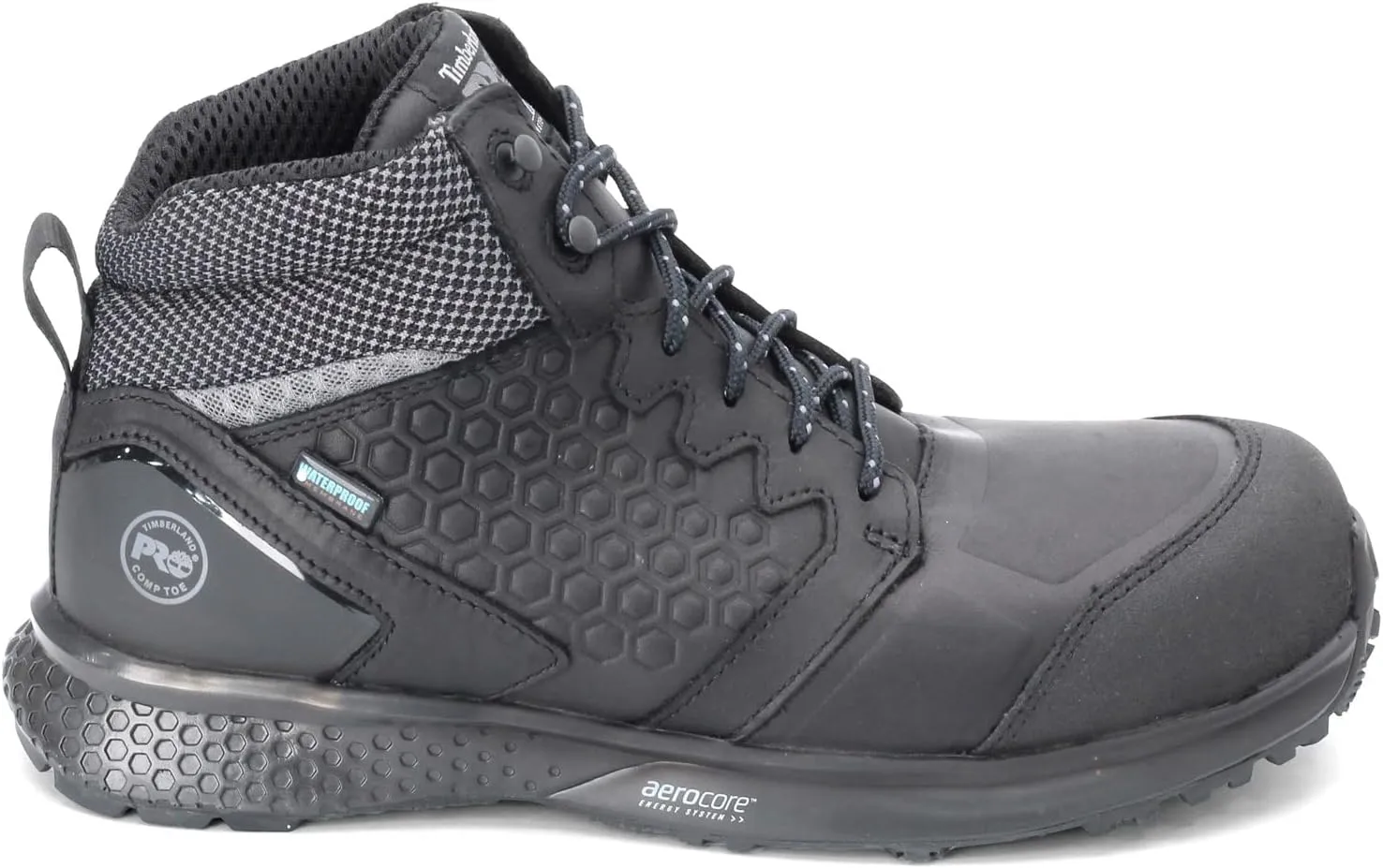 Timberland Pro Men's Mid Reaxion Athletic Hiker Wateproof Composite Toe Work Boot