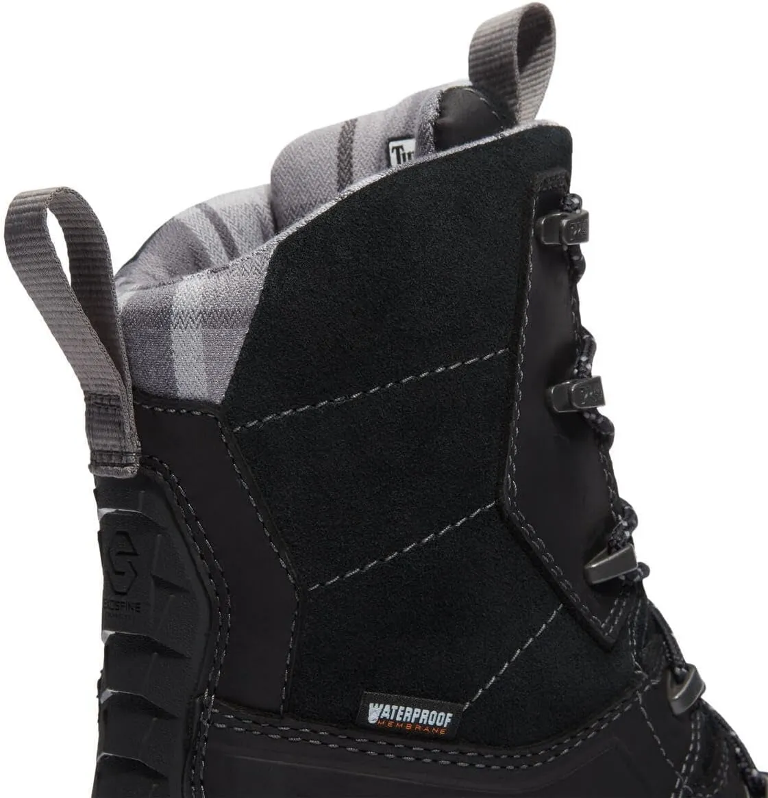 Timberland PRO Men's Siberian 8 Inch Composite Safety Toe Insulated Waterproof Puncture Resistant CSA Industrial Work Boot