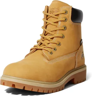 Timberland PRO Women's Direct Attach 6 Inch Soft Toe Insulated Waterproof Industrial Work Boot, Wheat-2024 NEW, 6.5W