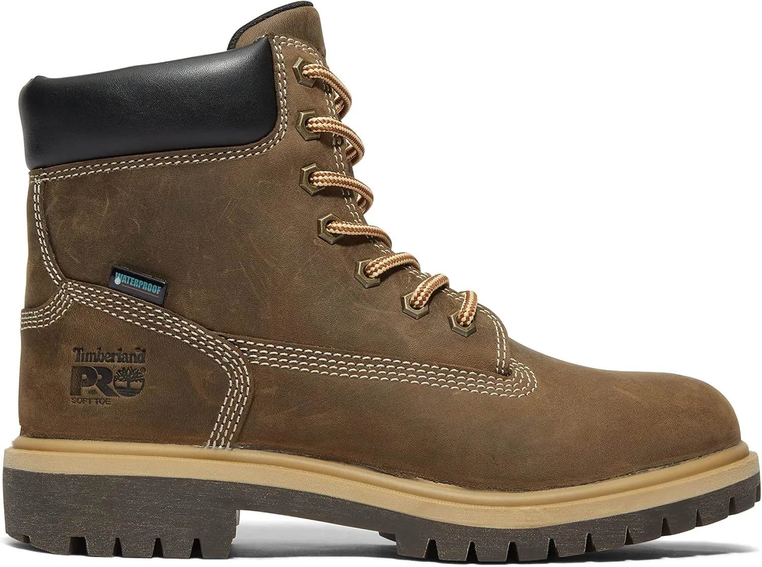 Timberland PRO Women's Direct Attach 6 Inch Soft Toe Insulated Waterproof Industrial Work Boot