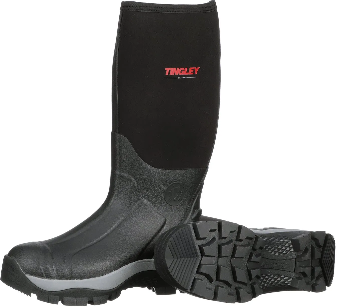 Tingley Badger 80151 Insulated Boot, Men's 14, Black