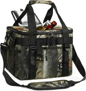 Tirrinia Soft Cooler Bag 24 Cans, Insulated Leakproof Portable Cooler with Lightweight & Adjustable Strap - Small Beach Cooler for Camping, Travel, Car, Picnic, Lunch Cooler Box