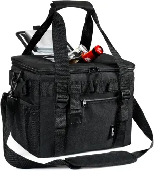 Tirrinia Soft Cooler Bag 24 Cans, Insulated Leakproof Portable Cooler with Lightweight & Adjustable Strap - Small Beach Cooler for Camping, Travel, Car, Picnic, Lunch Cooler Box