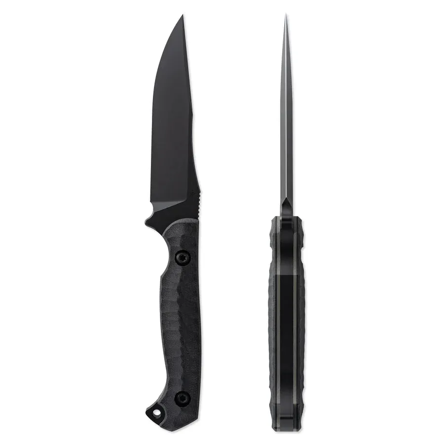 Toor Krypteia S Socom Black 4.0" Fixed Blade Pocket Knife (850049642439)