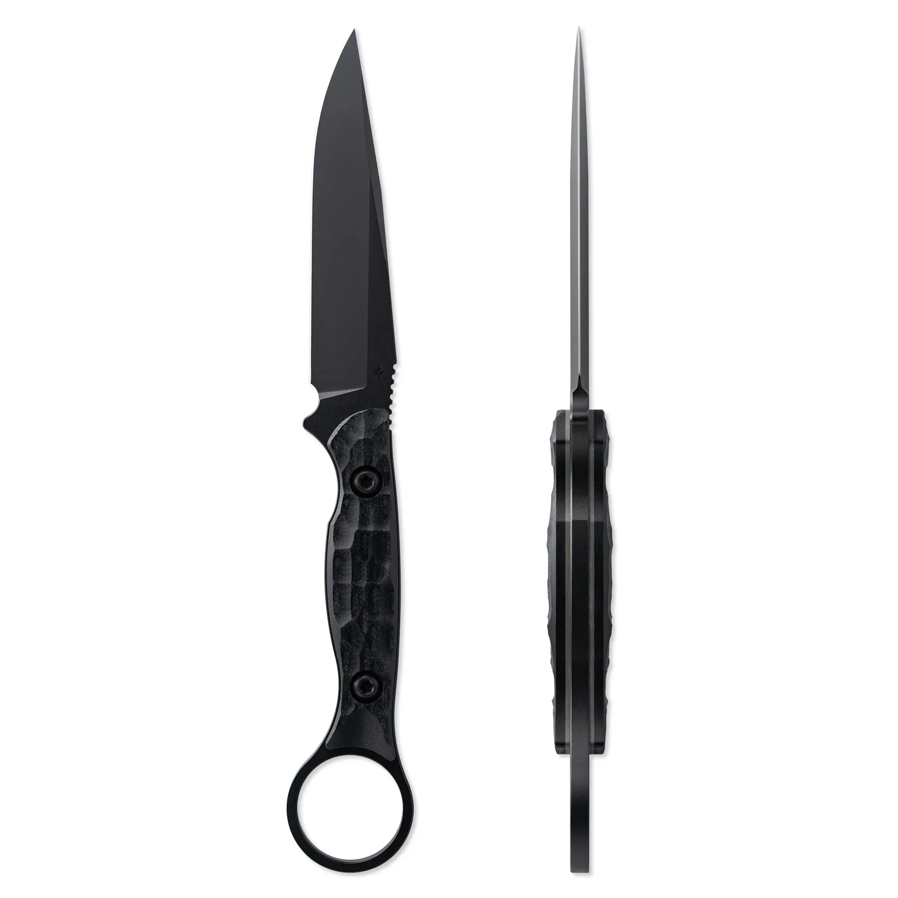 Toor  Serpent S Socom Black 3.75" Fixed Blade Pocket Knife (850049642965)