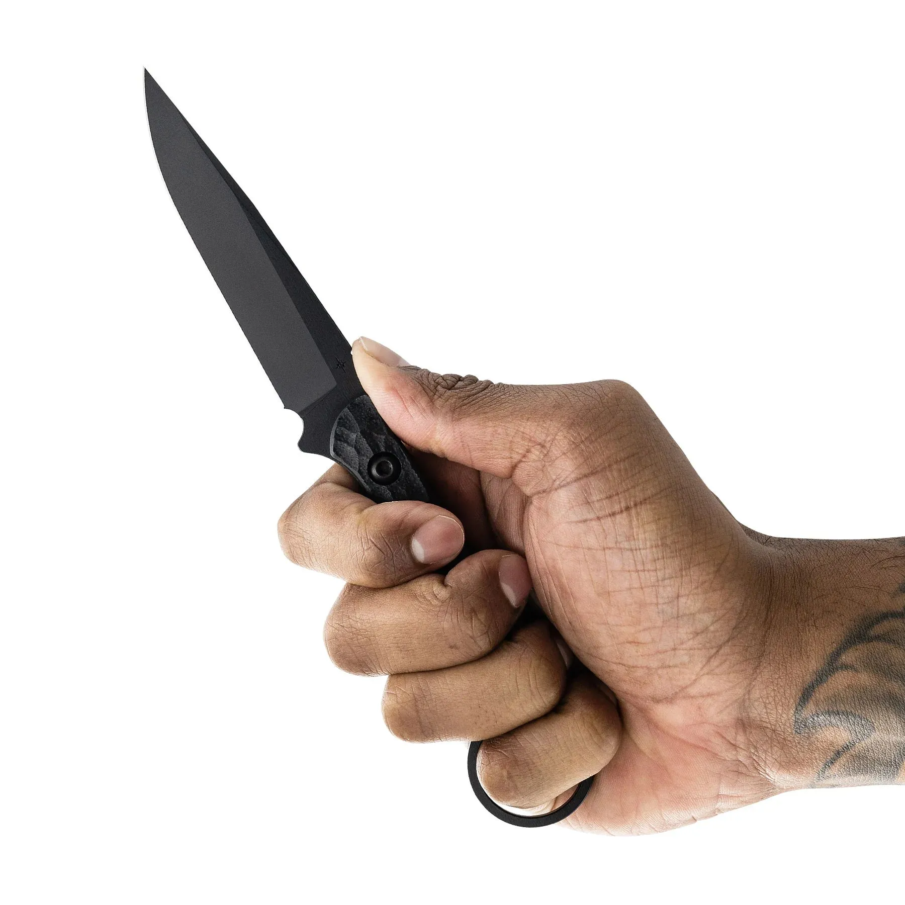 Toor  Serpent S Socom Black 3.75" Fixed Blade Pocket Knife (850049642965)