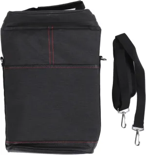 Topyond Leakproof Insulated Wine Cooler Bag,2 Bottle Portable Carrier with Adjustable Shoulder Strap Handle, Enhanced Insulation for Travel, Picnics, Wine Tasting (Black)