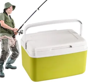 Travel Cooler Box | Camping Cooler with Ice Pack,Thermal Containers Leakproof Carrier for Drinks and Snacks Picnic Beach Travel Camping BBQ