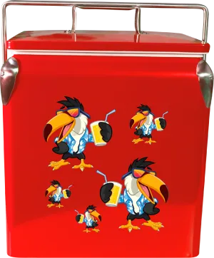 Trendy Toucan Cooler Box