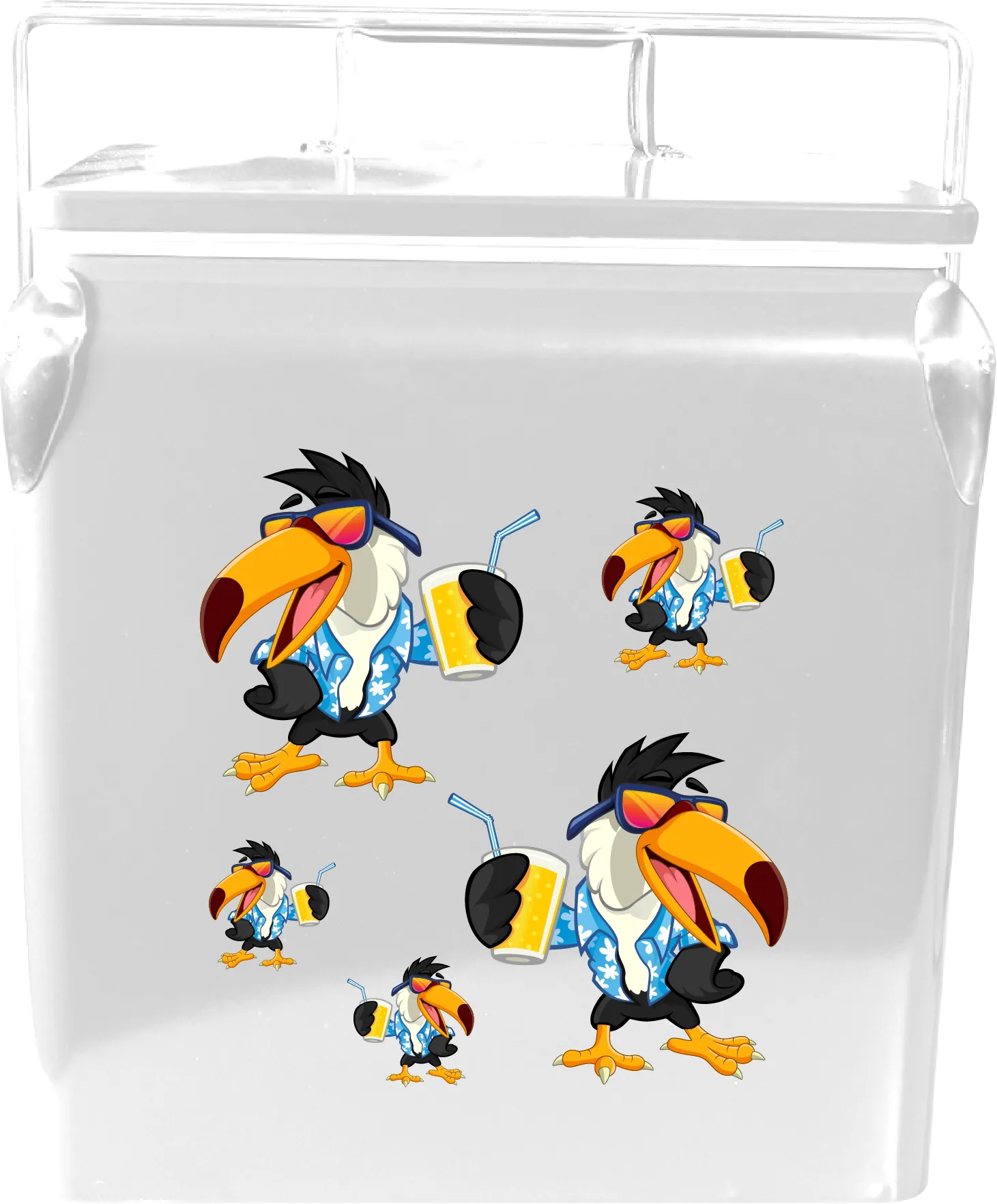 Trendy Toucan Cooler Box