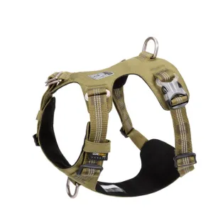 True Love Lightweight Reflective Harness - Army Green, 2XS