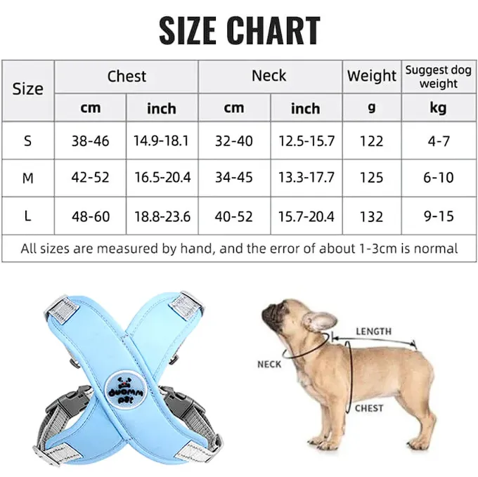 Ultra French Bulldog Harnesses