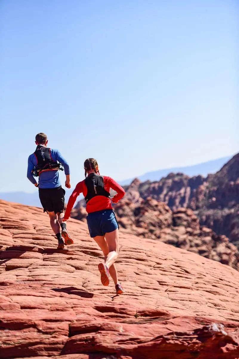 UltrAspire Big Bronco Lightweight Running Race Vest - 12L Total Volume & 2L Water Reservoir Capacity