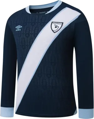 Umbro Guatemala Away Men's L/S Soccer Jersey 25/26