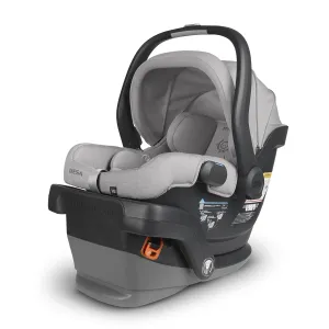UPPAbaby Mesa V2 Infant Car Seat/Easy Installation/Innovative SmartSecure Technology/Base   Robust Infant Insert Included/Direct Stroller Attachment/Stella (Grey Mélange)