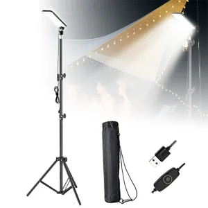 USB Camping Light with Telescoping Tripod