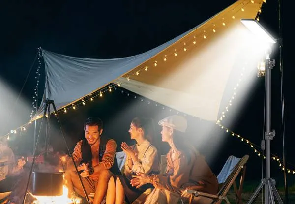 USB Camping Light with Telescoping Tripod