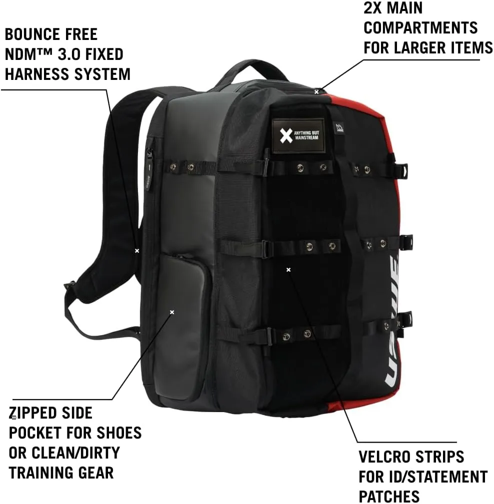 USWE Buddy 40L Athlete Gear Pack, Lightweight Backpack to Store Your Sport Gear & Essentials, Ideal For Travelling, Gym Sessions, Training and More