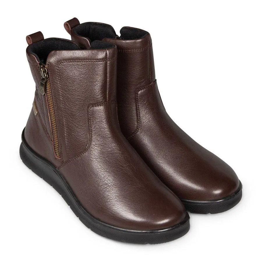 Van Dal 3320 Scout Ankle Boots - Bark Leather