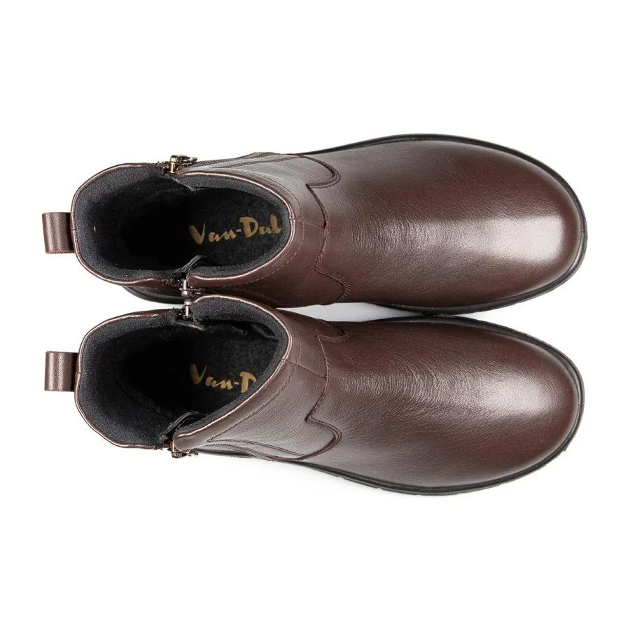 Van Dal 3320 Scout Ankle Boots - Bark Leather