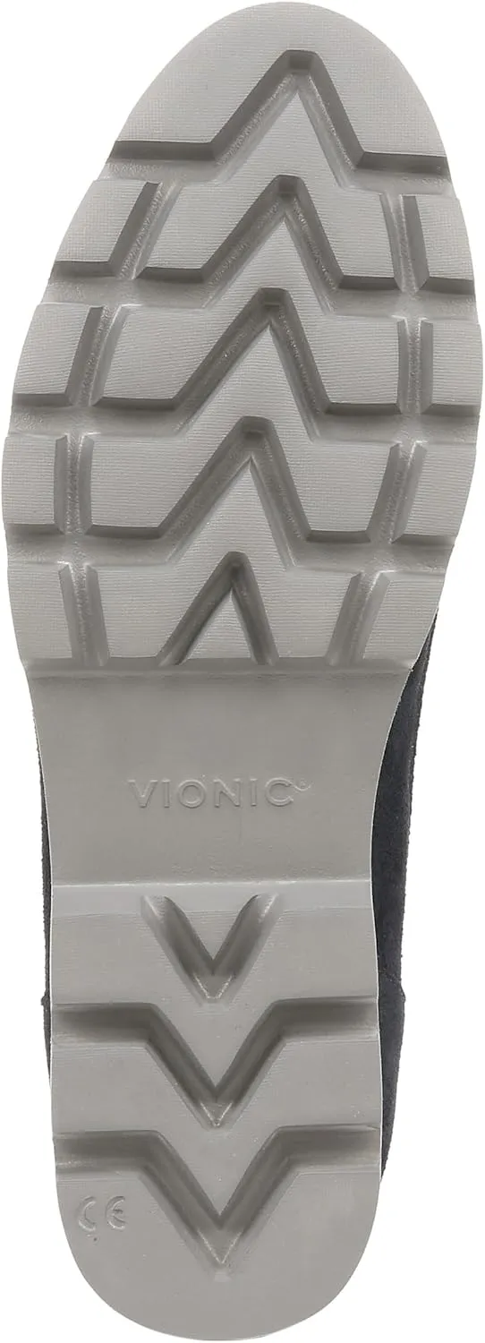 Vionic Women’s Loafer Charm Finley Comfort Lace Up- Supportive Walking Shoes That Include VIO Motion Technology Orthotic Insole with Built-in Arch Support, Helps Heel Pain, Medium and Wide Fit