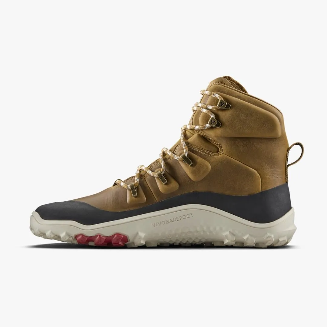 Vivobarefoot Tracker Textile AT Womens Barefoot Hiking Boots | Waterproof, Lightweight & Puncture Resistant | All Weather & Terrains | Wide Fit Grounding Shoes | Tan