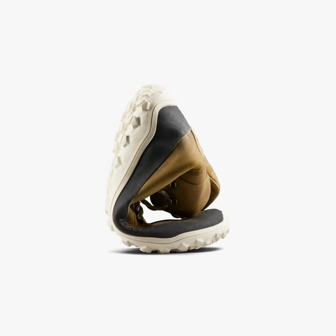 Vivobarefoot Tracker Textile AT Womens Barefoot Hiking Boots | Waterproof, Lightweight & Puncture Resistant | All Weather & Terrains | Wide Fit Grounding Shoes | Tan