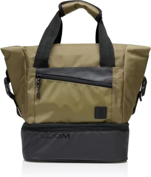 Volcom Men's Outbound Insulated Rolltop Cooler Bag, Olive, One Size