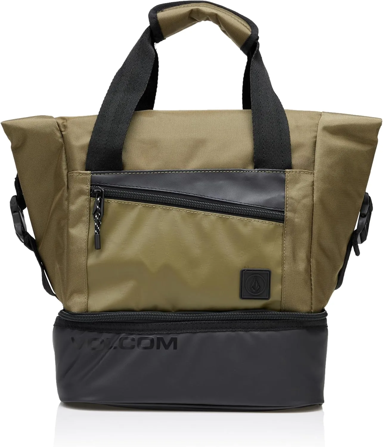 Volcom Men's Outbound Insulated Rolltop Cooler Bag, Olive, One Size