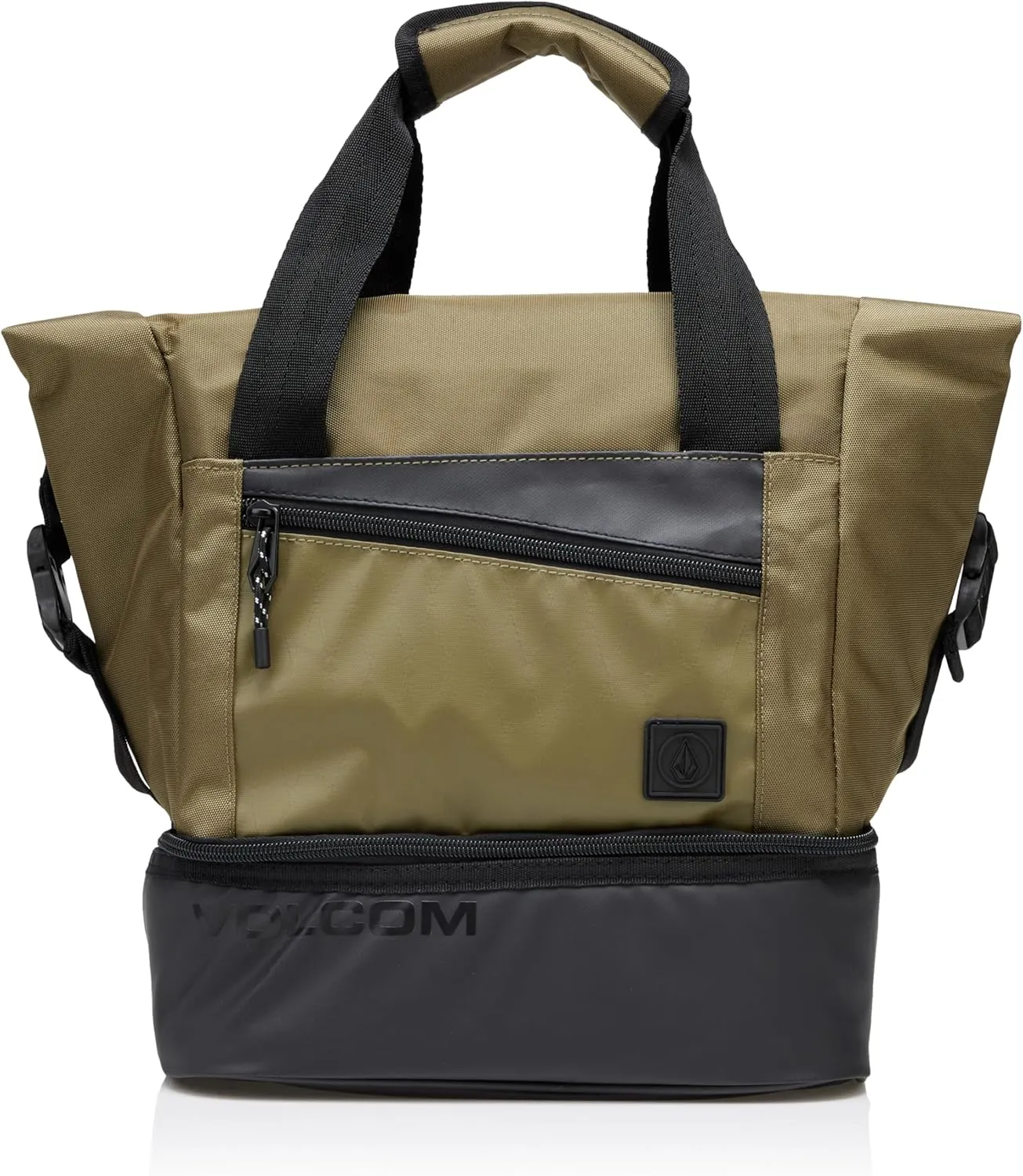 Volcom Men's Outbound Insulated Rolltop Cooler Bag, Olive, One Size