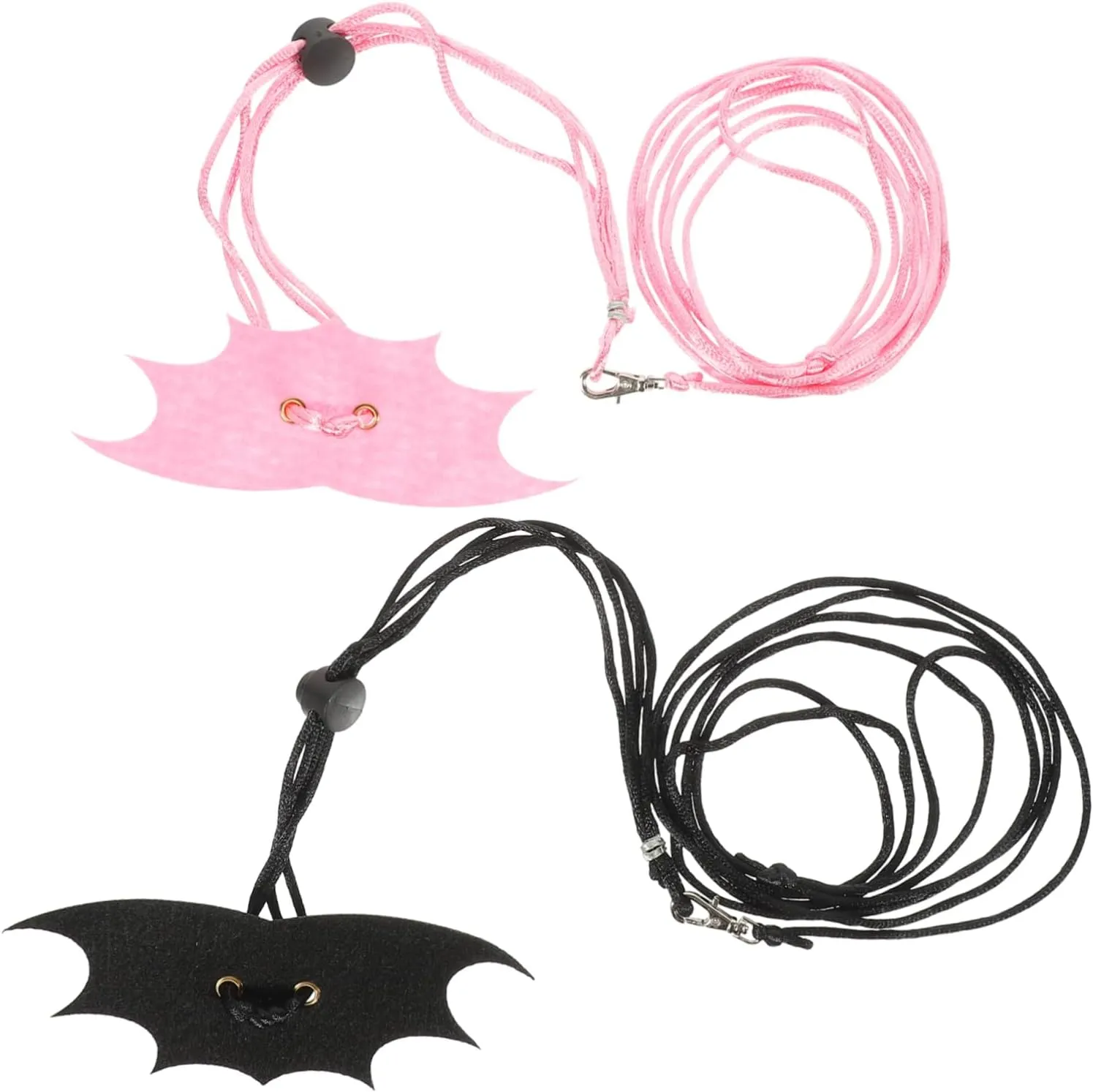 VOSAREA 2 Sets Durable Lizard Harness for Small Pets Multi Purpose Traction Rope for Squirrels and Reptiles Easy to Wear Stylish Wing Design Bright Color Options