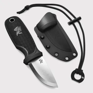 W-MINI 2 - EDC Neck Knife with Sheath and Necklace - Small EDC Fixed Blade Knife Necklace and Belt Clip - Pocket Fixed Blade Knives - Full Tang Neck Knife with Sheath Tactical   Fire Starter