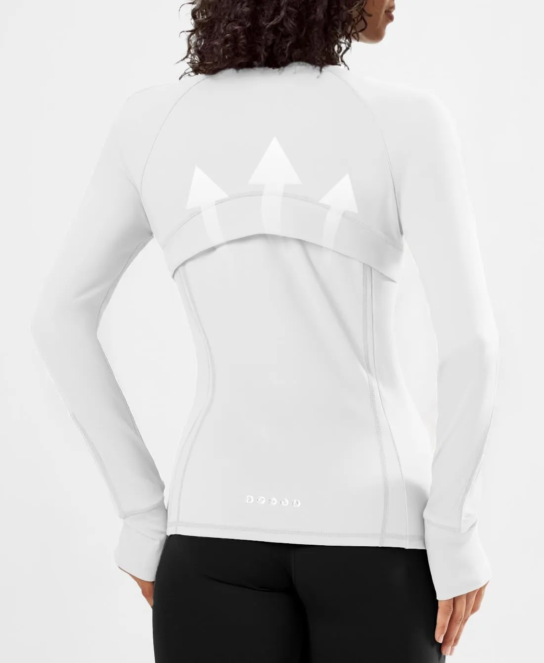 Waitfairy Zip Up Jackets for Women Lightweight Running Workout Jackets for Woman Track Jacket Women Slim Fit Women's Jacket