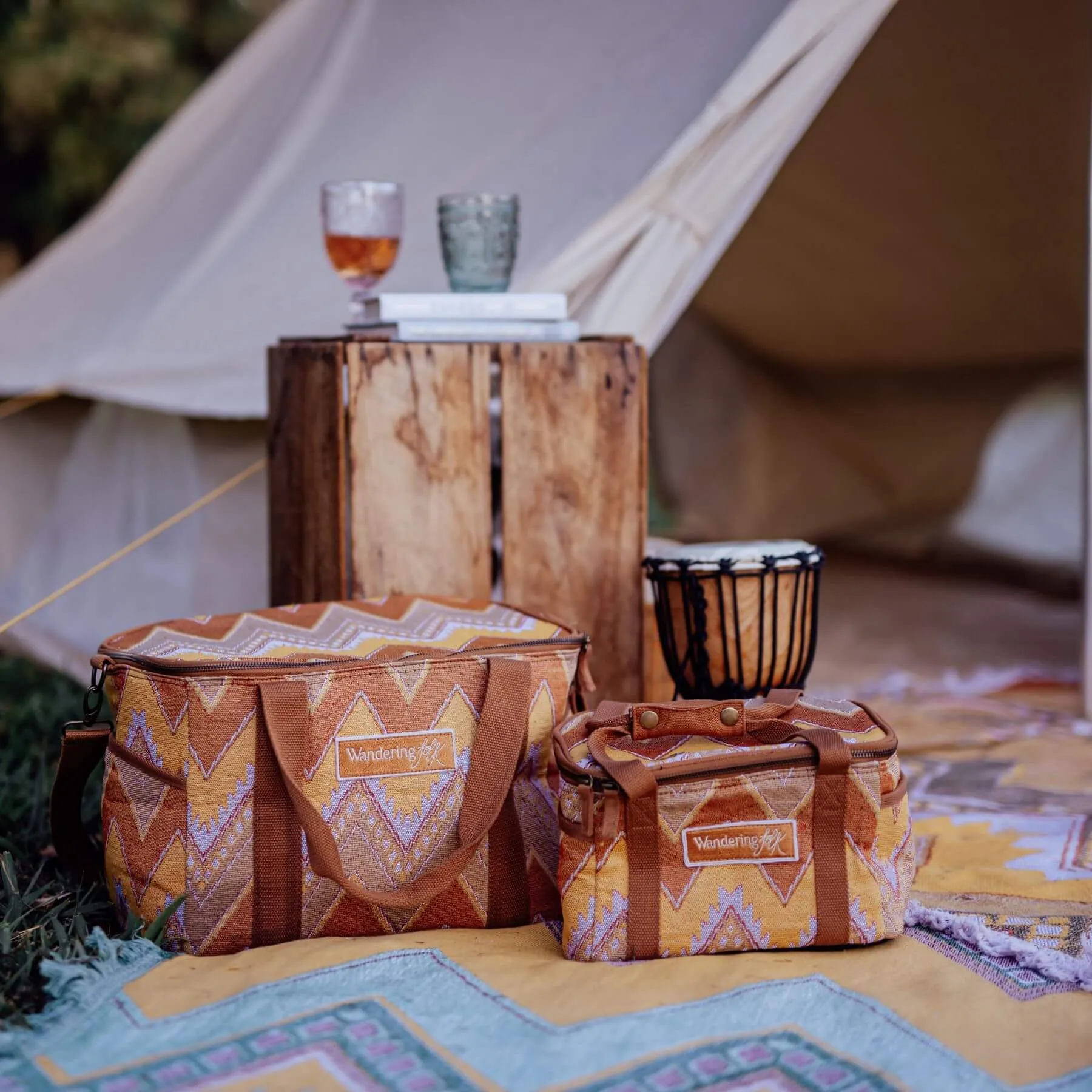 Wandering Folk Jagger Cooler Bag Mini - Iris