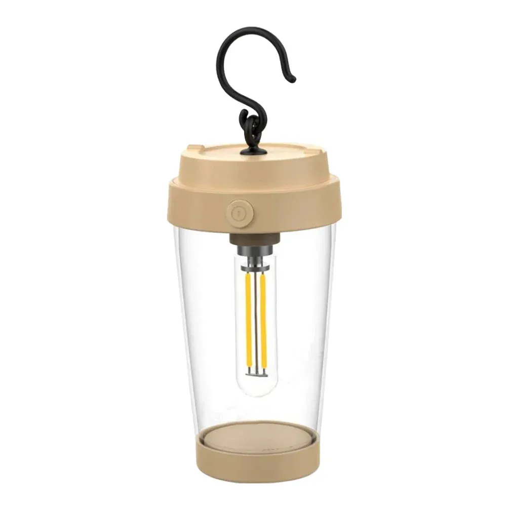 Waterproof LED Camping Lantern Battery Powered Night Light Outdoor Portable Lights 2 Mode for Outdoor Indoor for Camping Hiking