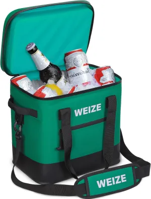 WEIZE 24 can Soft Cooler,Insulated Lunch Bag,Floating Cooler Leak-Proof with Zipper,Portable Ice Chest Bag for Beach, Drink, Beverage, Travel, Camping, Picnic, Car, Trips