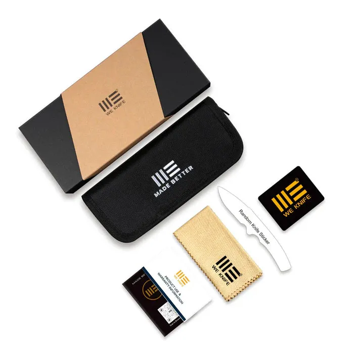 WEKNIFE Qubit Thumb Stud & Button Lock Knife