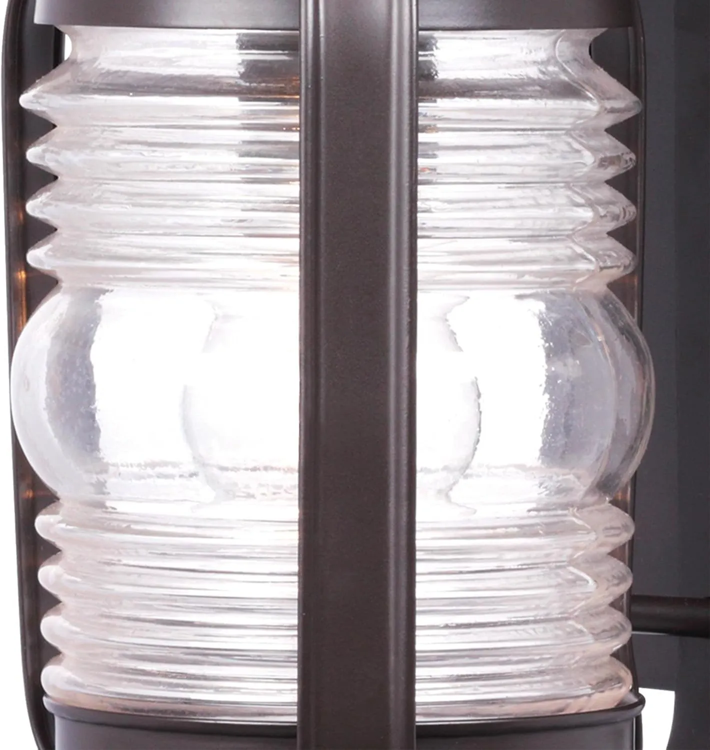 Westinghouse 3424017 6230100 Weatherby One-Light Outdoor Wall Fixture, Weathered Bronze Finish with Clear Glass, 1 Pack