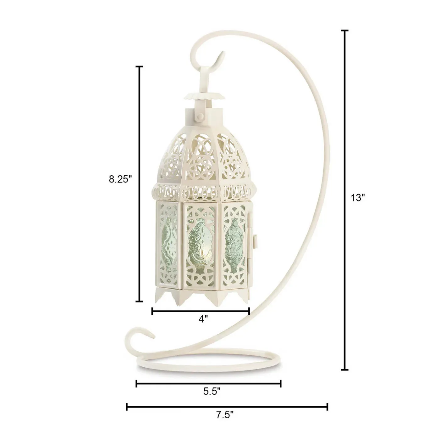 WHITE CANDLE Friendly LANTERN WITH FANCY Hassle-free shipping STAND