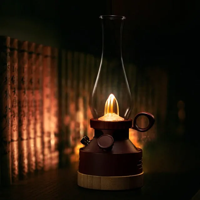 Wild Land Evelyn Retro Musical Lantern - Red