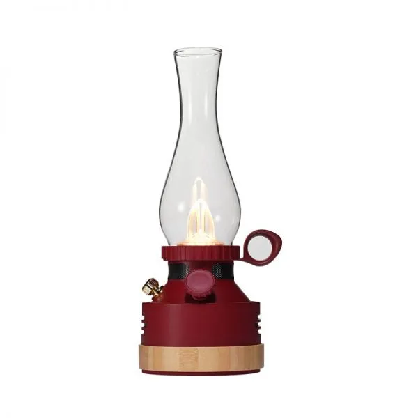 Wild Land Evelyn Retro Musical Lantern - Red